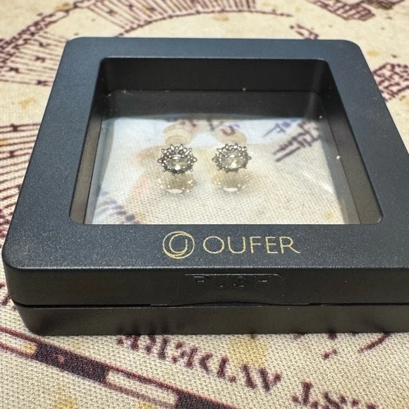 (2) oval halo ember body jewelry ends - Picture 4 of 10